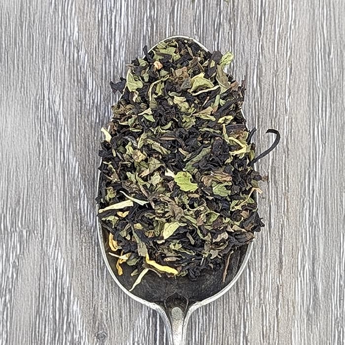 Madagascar Bourbon vanilla black tea — the noir noir bio a la vanille bourbon de madagascar sku1057