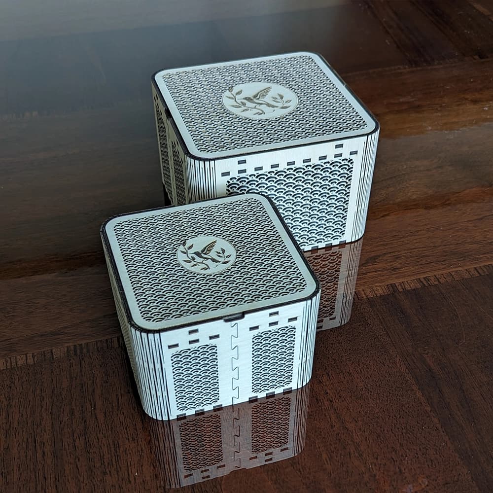 Tasting box of organic Japanese teas — coffrets japonais 2 variations main