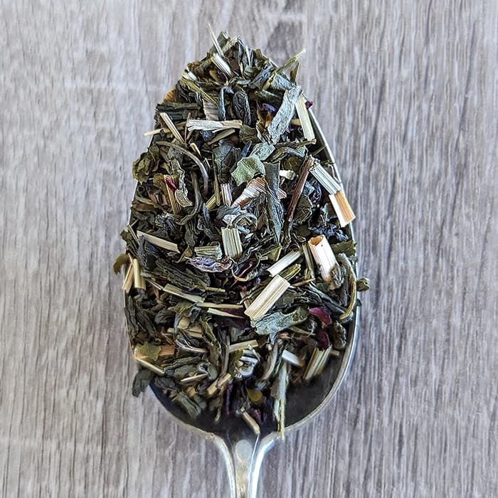 Green tea and white tea with blood orange — cha verde e cha branco com laranja sanguinea sku1045