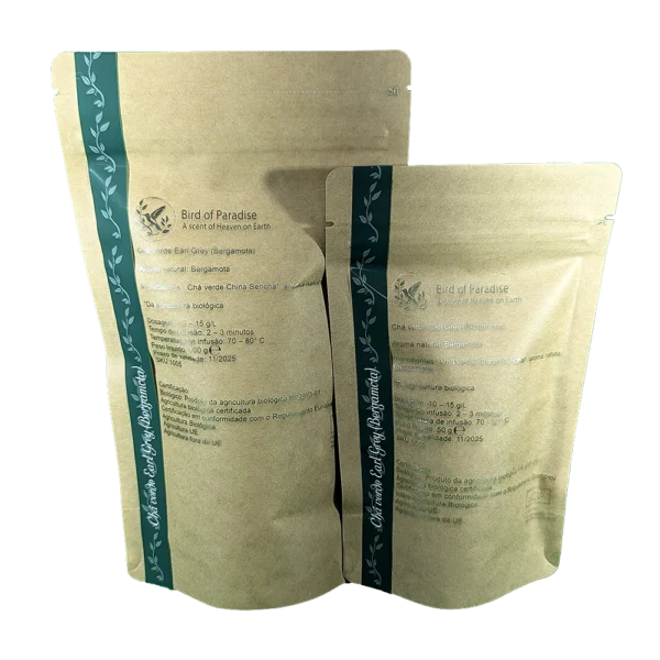 Té verde Earl Grey (Bergamota) Envasado BIO