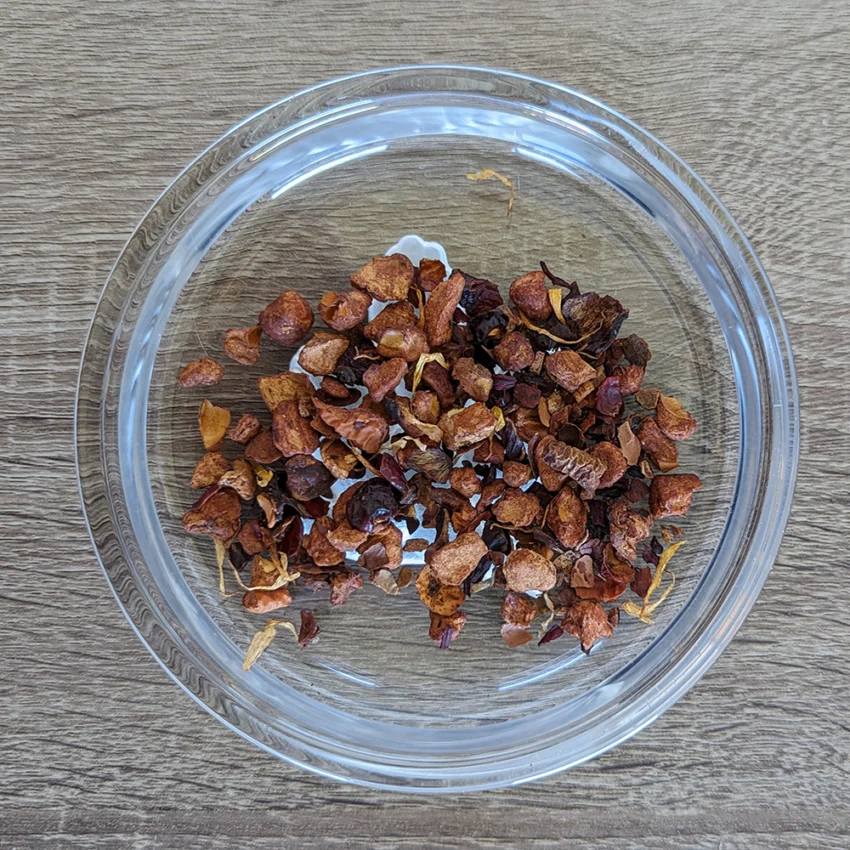 Apple and caramel infusion