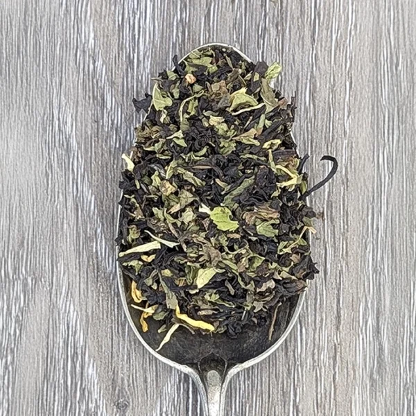 Chá preto com baunilha Bourbon de Madagáscar